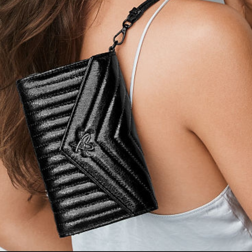 NEW Victoria's Secret Metallic Phone Wallet